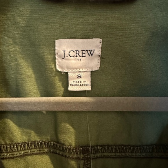 NWT J. Crew Jacket Olive Army Green Size S - Picture 3 of 4
